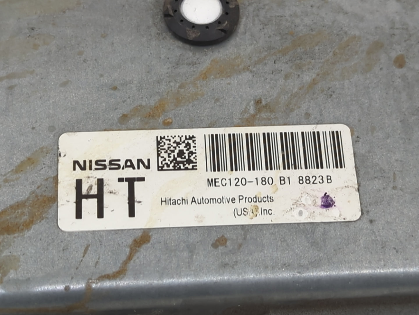 2009 Nissan Altima PCM Engine Control Computer ECU ECM PCU OEM P/N:MEC120-180 B1 Fits OEM Used Auto Parts - Oemusedautoparts