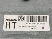 2009 Nissan Altima PCM Engine Control Computer ECU ECM PCU OEM P/N:MEC120-180 B1 Fits OEM Used Auto Parts - Oemusedautoparts