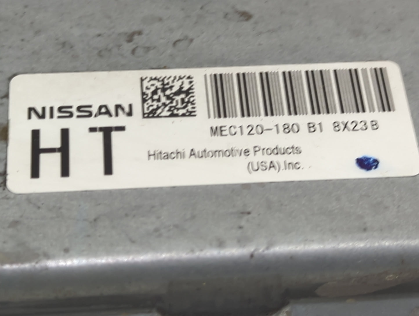 2009 Nissan Altima PCM Engine Control Computer ECU ECM PCU OEM P/N:MEC120-180 B1 Fits OEM Used Auto Parts - Oemusedautoparts