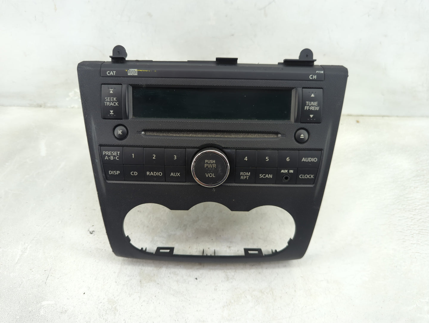 2007-2009 Nissan Altima Radio AM FM Cd Player Receiver Replacement P/N:28185 ZN40A Fits Fits 2007 2008 2009 OEM Used Auto Pa