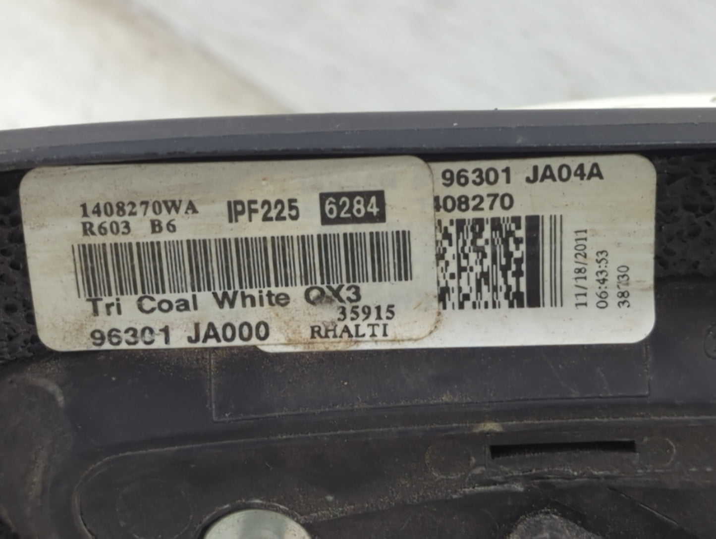 2007-2012 Nissan Altima Passenger Side View Mirror - Right Door Mirror OEM Used - Oemusedautoparts1.com