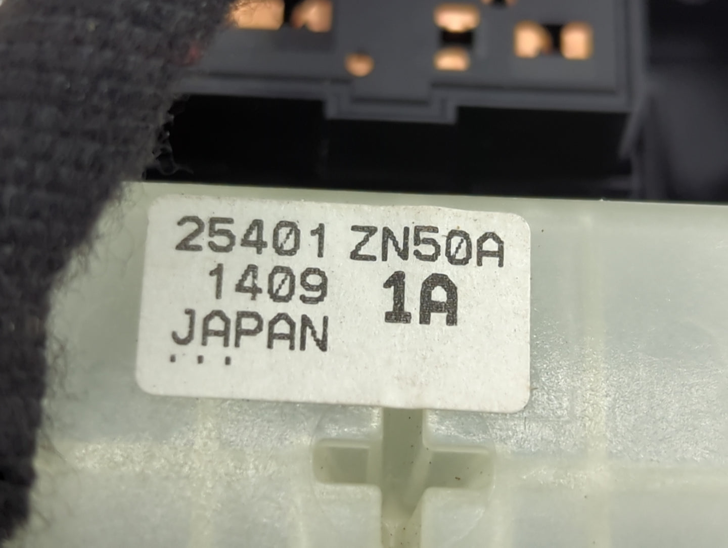 2007-2012 Nissan Altima Master Power Window Switch Replacement Driver Side Left P/N:25401 ZN50A Fits OEM Used Auto Parts - O
