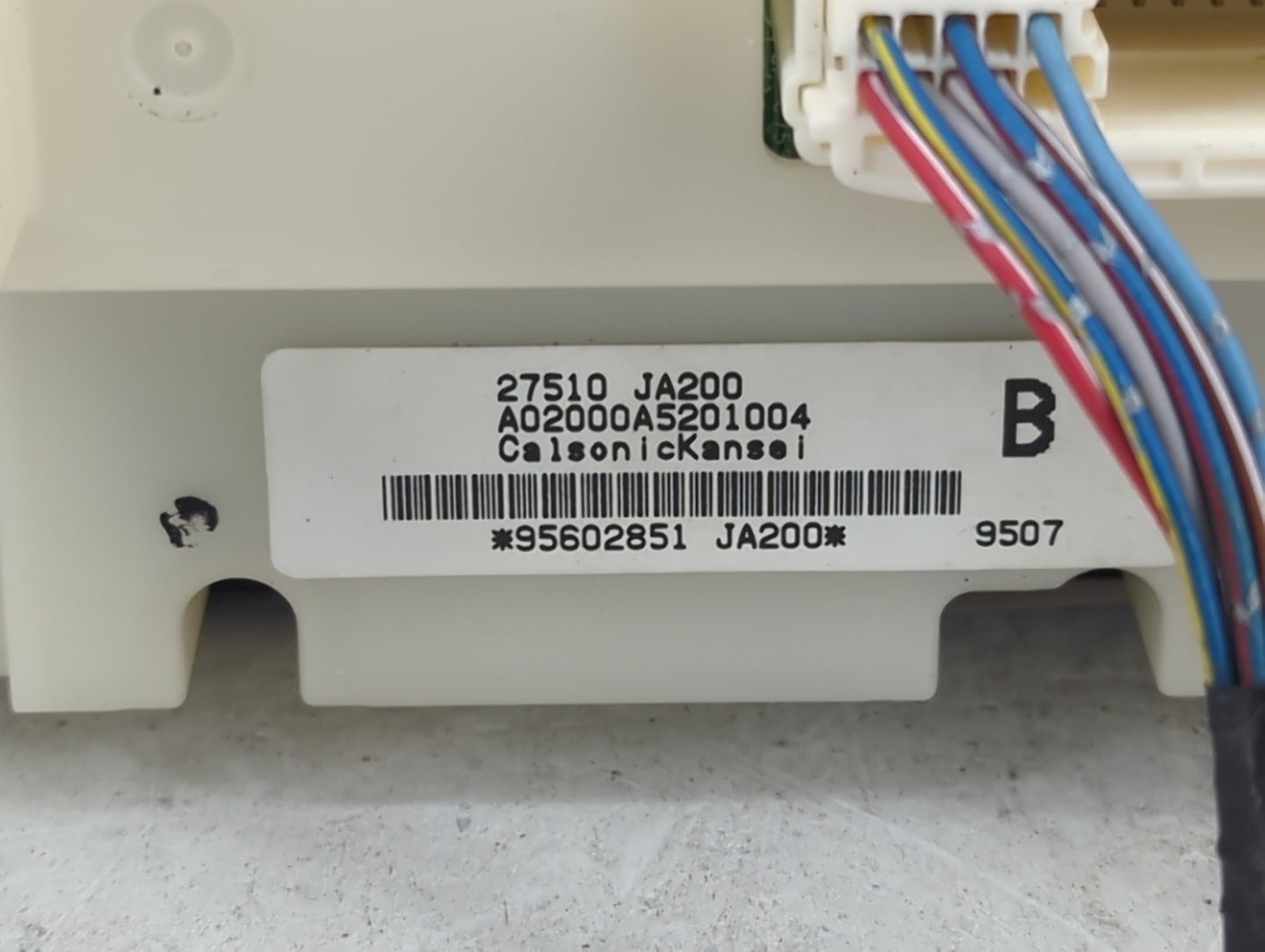 2007-2009 Nissan Altima Climate Control Module Temperature AC/Heater Replacement P/N:27510 JA200 A02000A5201004 Fits OEM Use