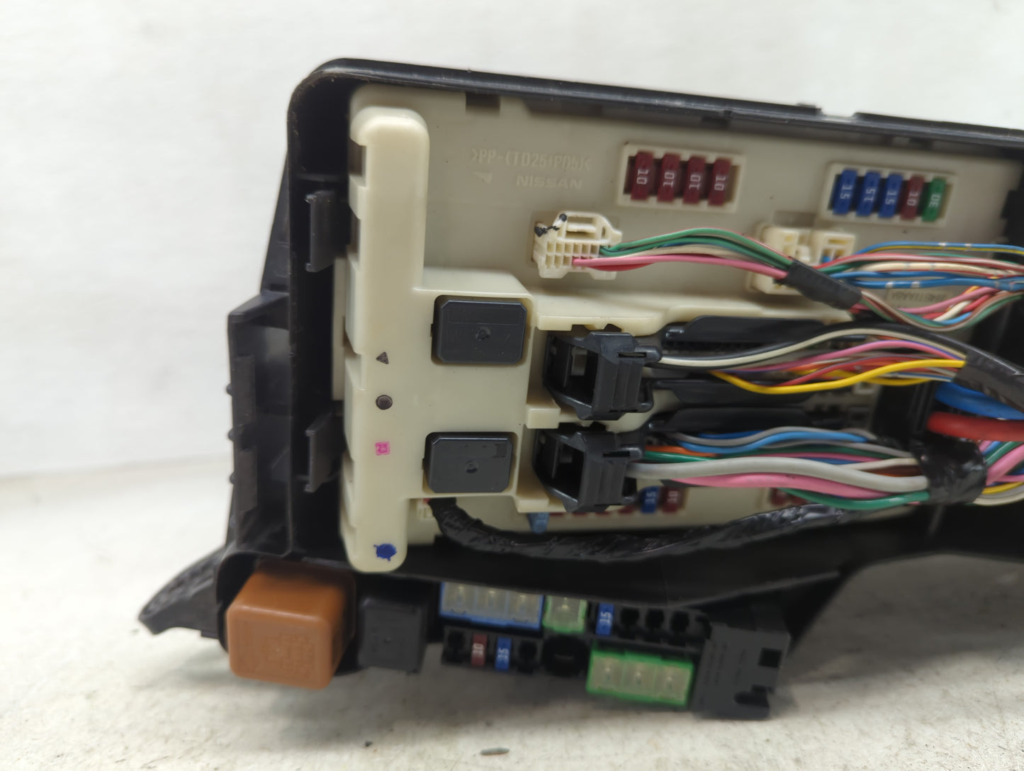 2008-2010 Nissan Altima Fusebox Fuse Box Panel Relay Module P/N:284B71AA0A Fits Fits 2008 2009 2010 OEM Used Auto Parts - Oe