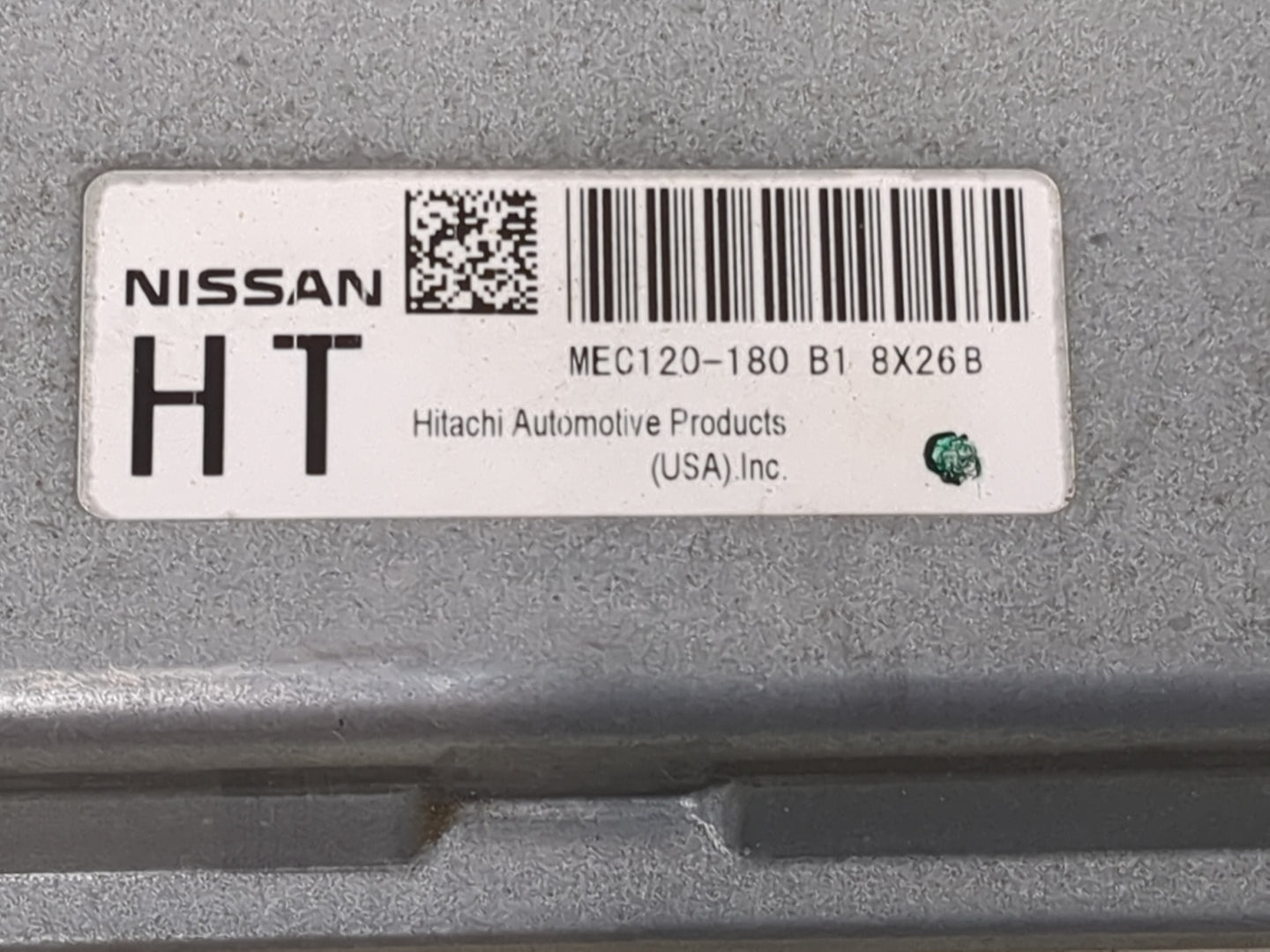 2009 Nissan Altima PCM Engine Control Computer ECU ECM PCU OEM P/N:MEC120-180 Fits OEM Used Auto Parts - Oemusedautoparts1.c