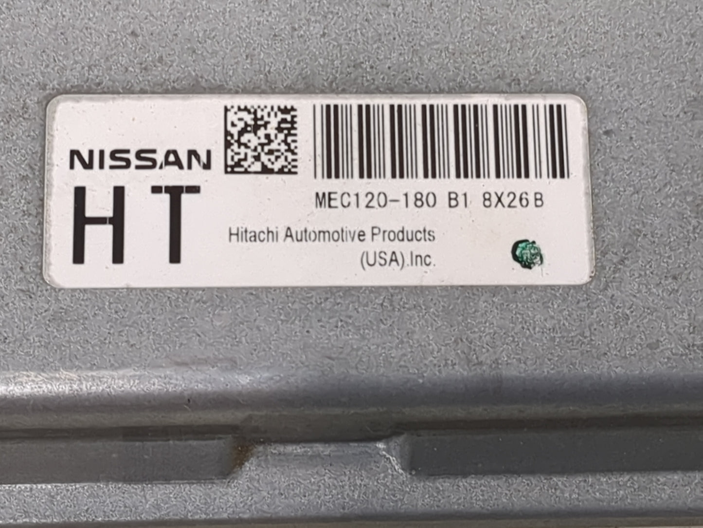 2009 Nissan Altima PCM Engine Control Computer ECU ECM PCU OEM P/N:MEC120-180 Fits OEM Used Auto Parts - Oemusedautoparts1.c