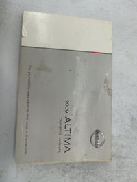 2009 Nissan Altima Owners Manual Book Guide P/N:OM9E-0L32U1 OEM Used Auto Parts - Oemusedautoparts1.com