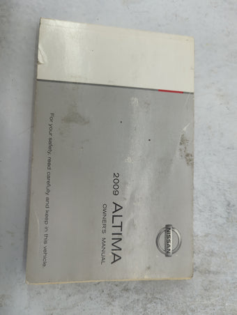 compare product 2009 Nissan Altima Owners Manual Book Guide P/N:OM9E-0L32U1 OEM Used Auto Parts