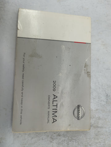 2009 Nissan Altima Owners Manual Book Guide P/N:OM9E-0L32U1 OEM Used Auto Parts - Oemusedautoparts1.com
