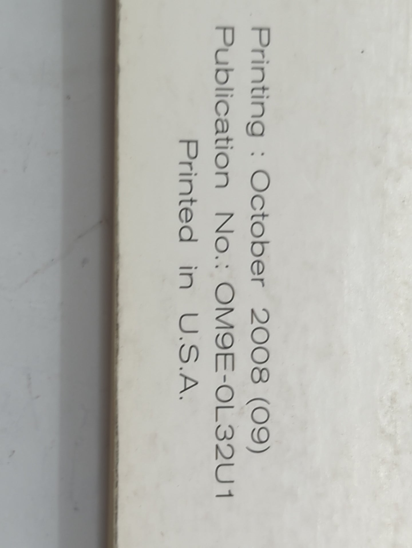 2009 Nissan Altima Owners Manual Book Guide P/N:OM9E-0L32U1 OEM Used Auto Parts - Oemusedautoparts1.com