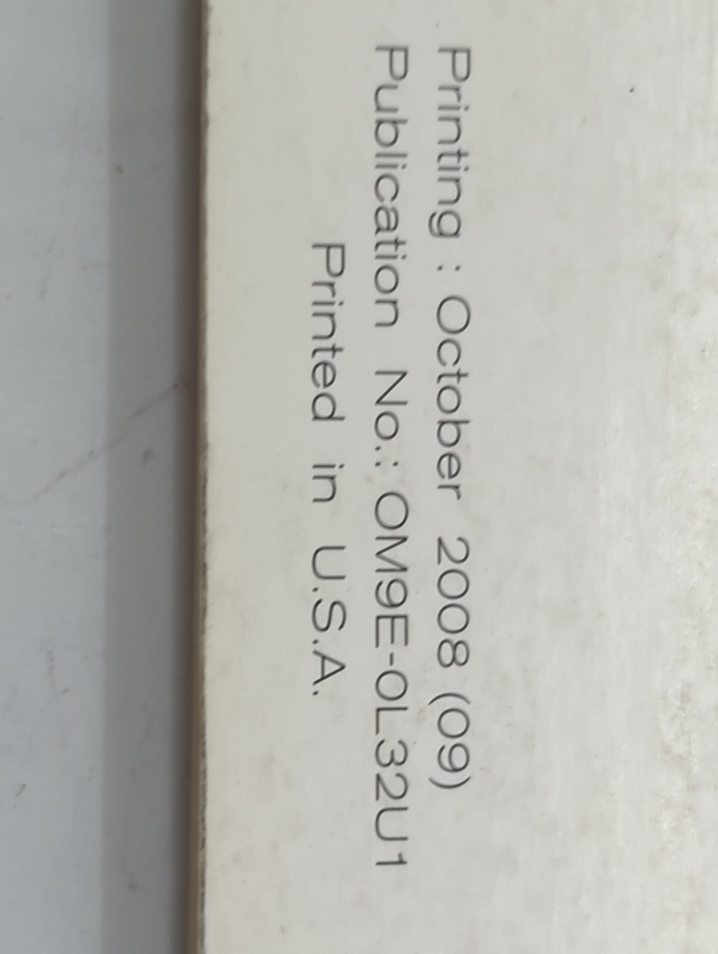 2009 Nissan Altima Owners Manual Book Guide P/N:OM9E-0L32U1 OEM Used Auto Parts - Oemusedautoparts1.com