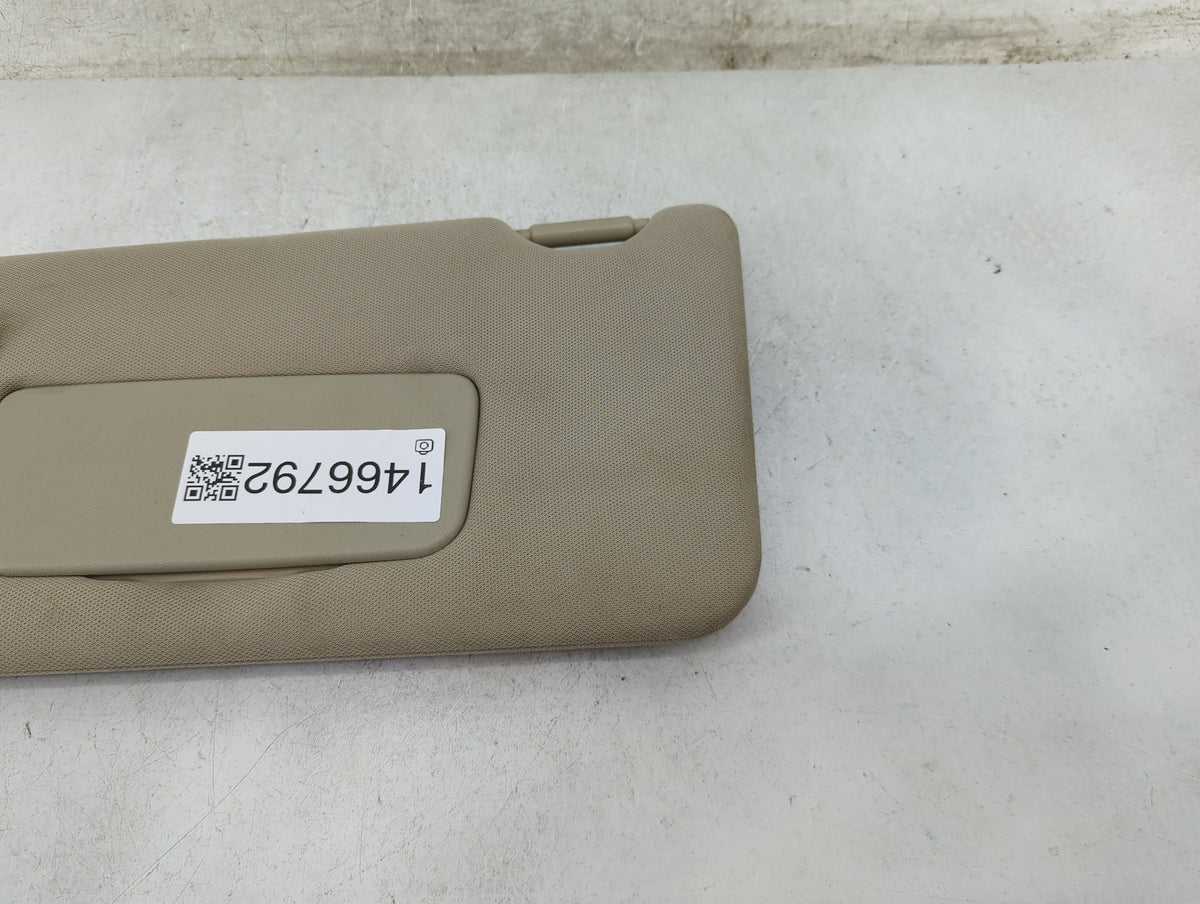 2009 Nissan Altima Sun Visor Shade Replacement Driver Left Mirror Fits OEM Used Auto Parts - Oemusedautoparts1.com