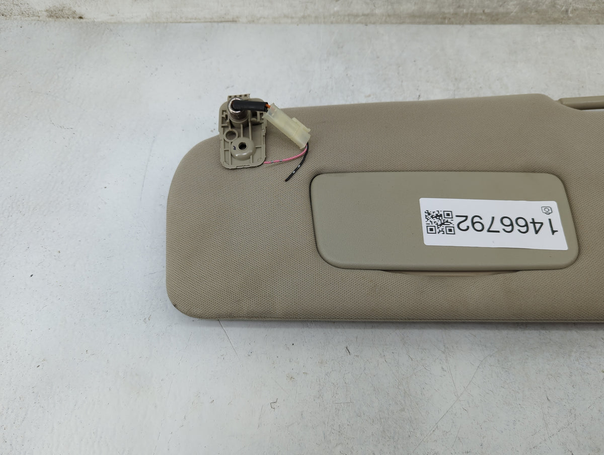 2009 Nissan Altima Sun Visor Shade Replacement Driver Left Mirror Fits OEM Used Auto Parts - Oemusedautoparts1.com