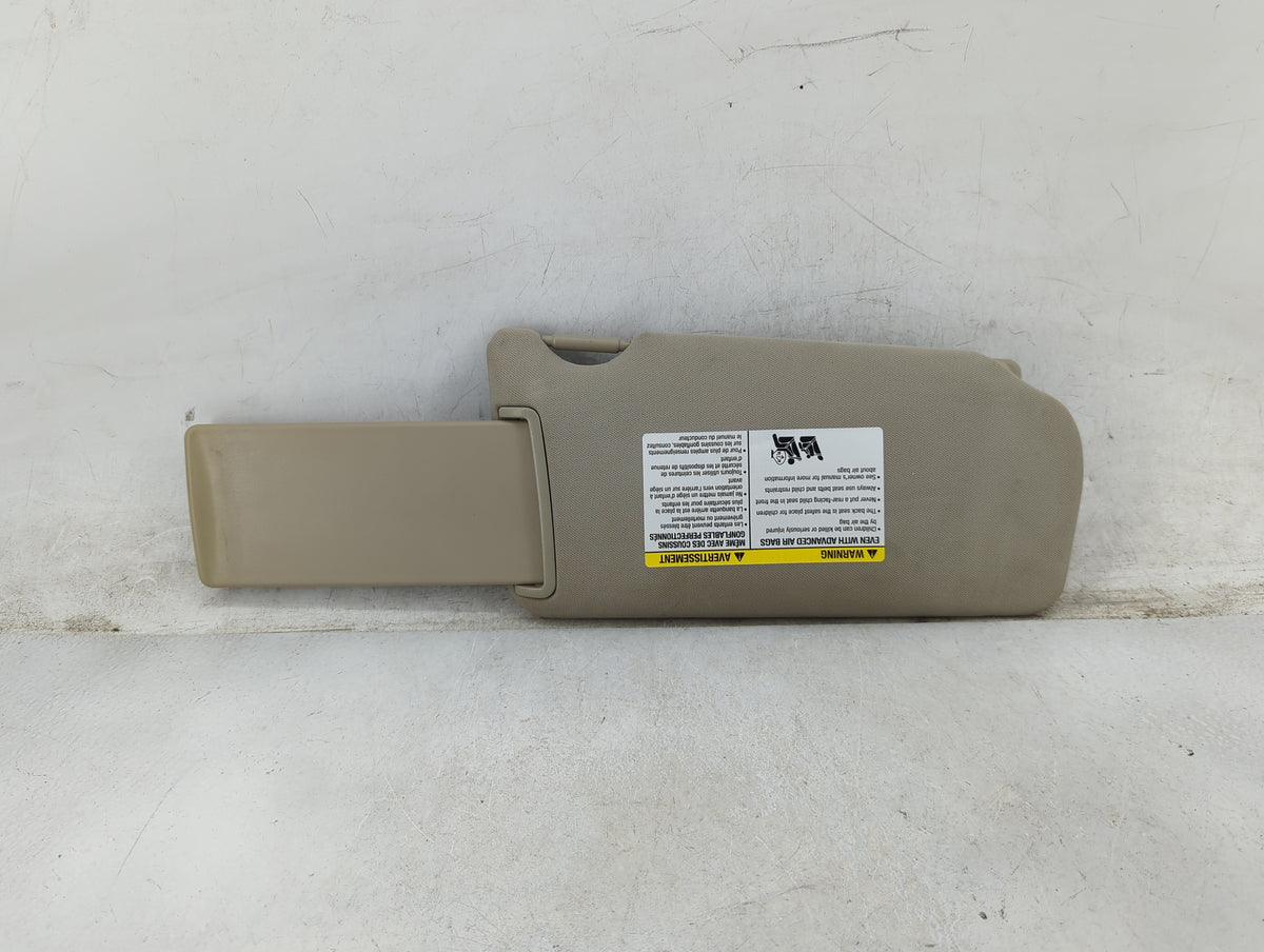 2009 Nissan Altima Sun Visor Shade Replacement Driver Left Mirror Fits OEM Used Auto Parts - Oemusedautoparts1.com