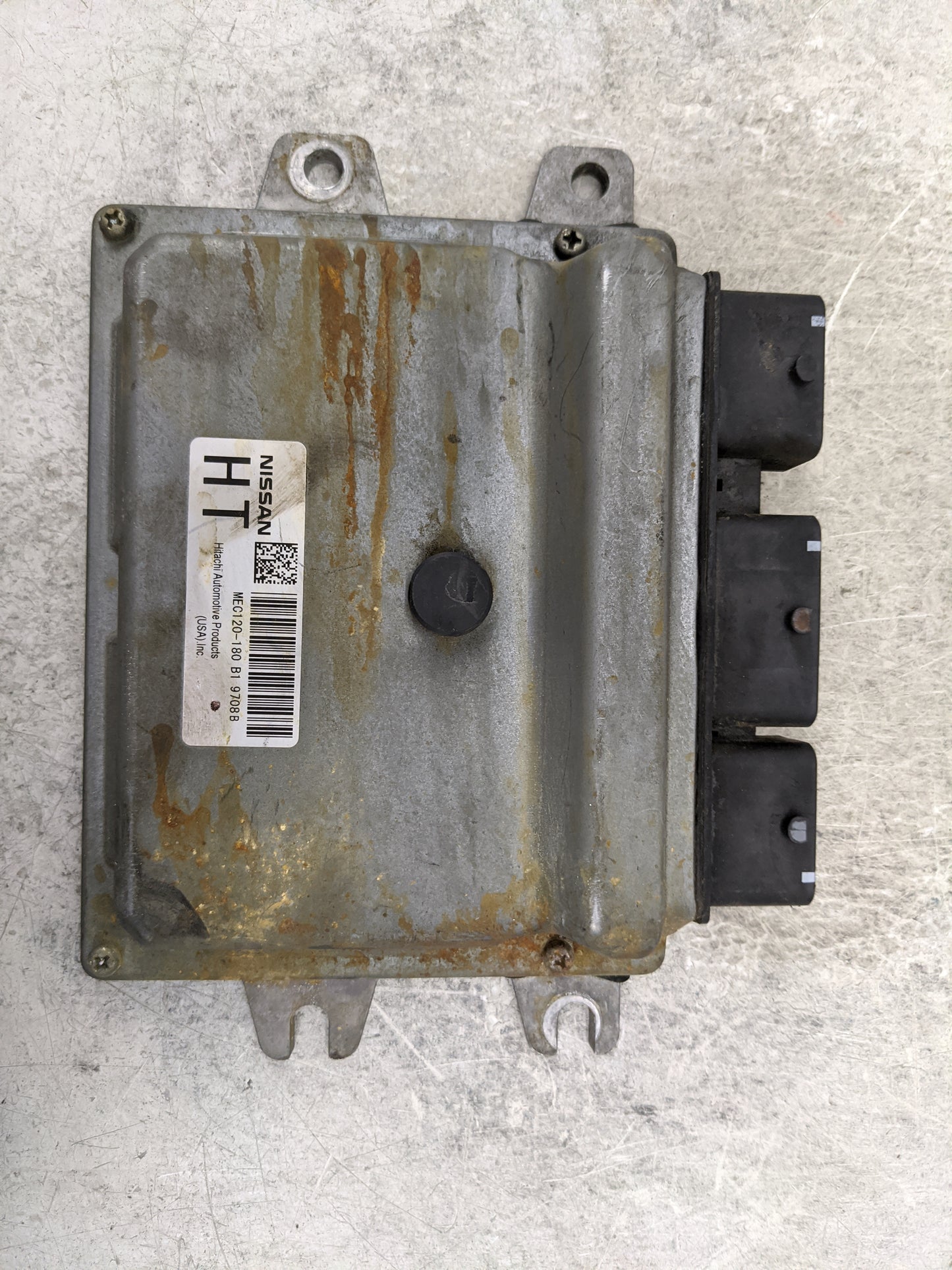 2009 Nissan Altima PCM Engine Control Computer ECU ECM PCU OEM P/N:MEC120-180 B1 Fits OEM Used Auto Parts - Oemusedautoparts