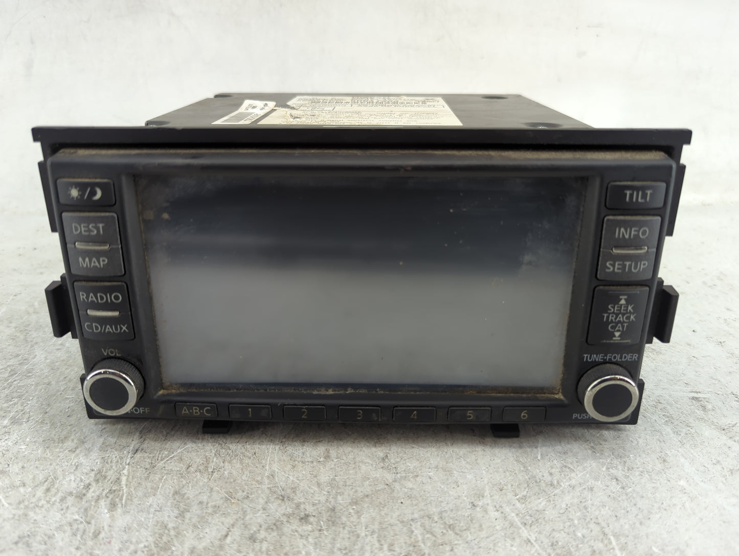2009 Nissan Altima Radio AM FM Cd Player Receiver Replacement P/N:09CH2145 Fits OEM Used Auto Parts - Oemusedautoparts1.com