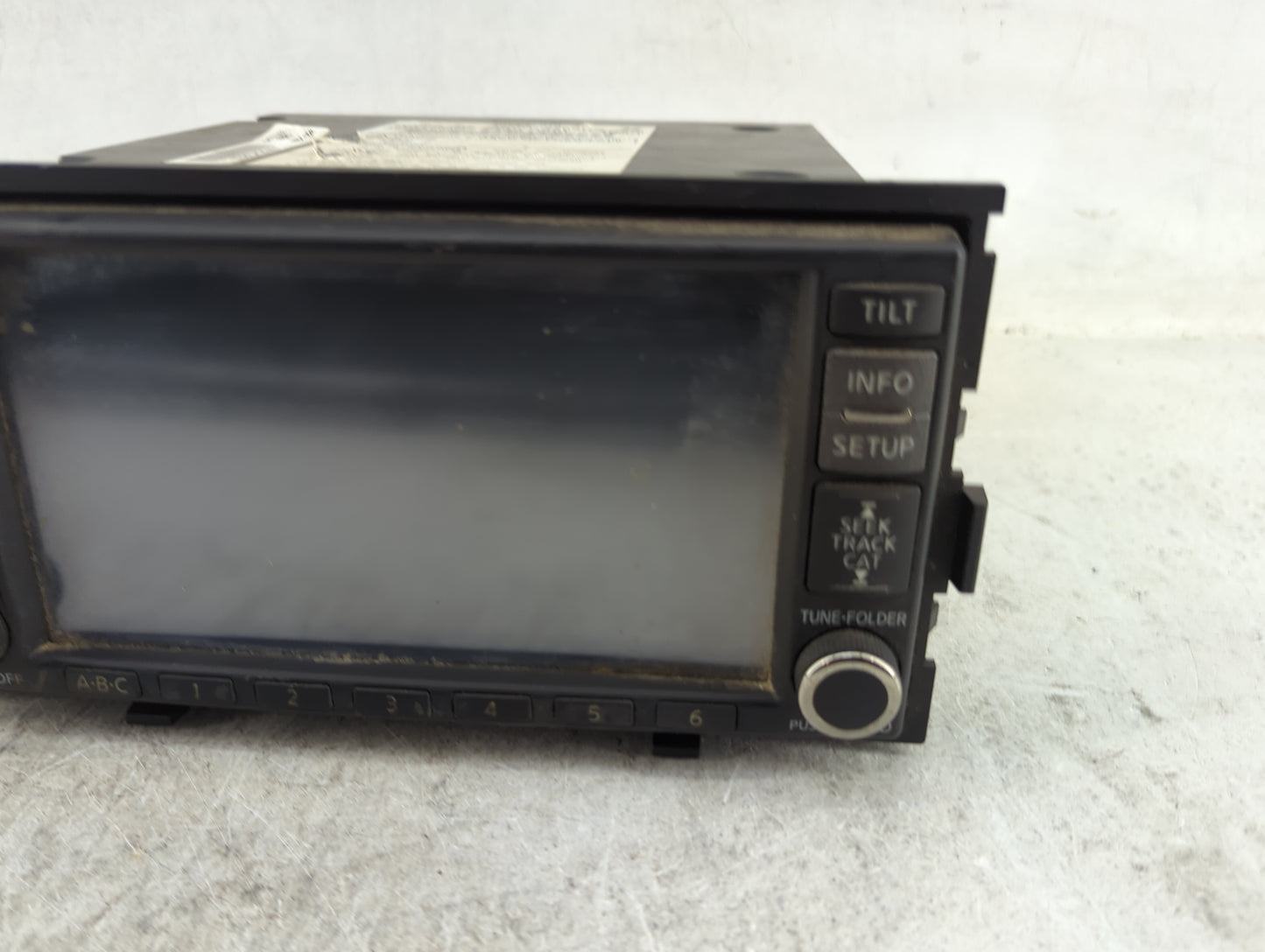 2009 Nissan Altima Radio AM FM Cd Player Receiver Replacement P/N:09CH2145 Fits OEM Used Auto Parts - Oemusedautoparts1.com