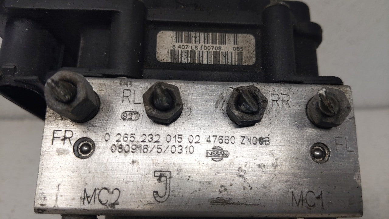 2008-2009 Nissan Altima ABS Pump Control Module Replacement P/N:47660 ZN00B Fits Fits 2008 2009 OEM Used Auto Parts - Oemuse