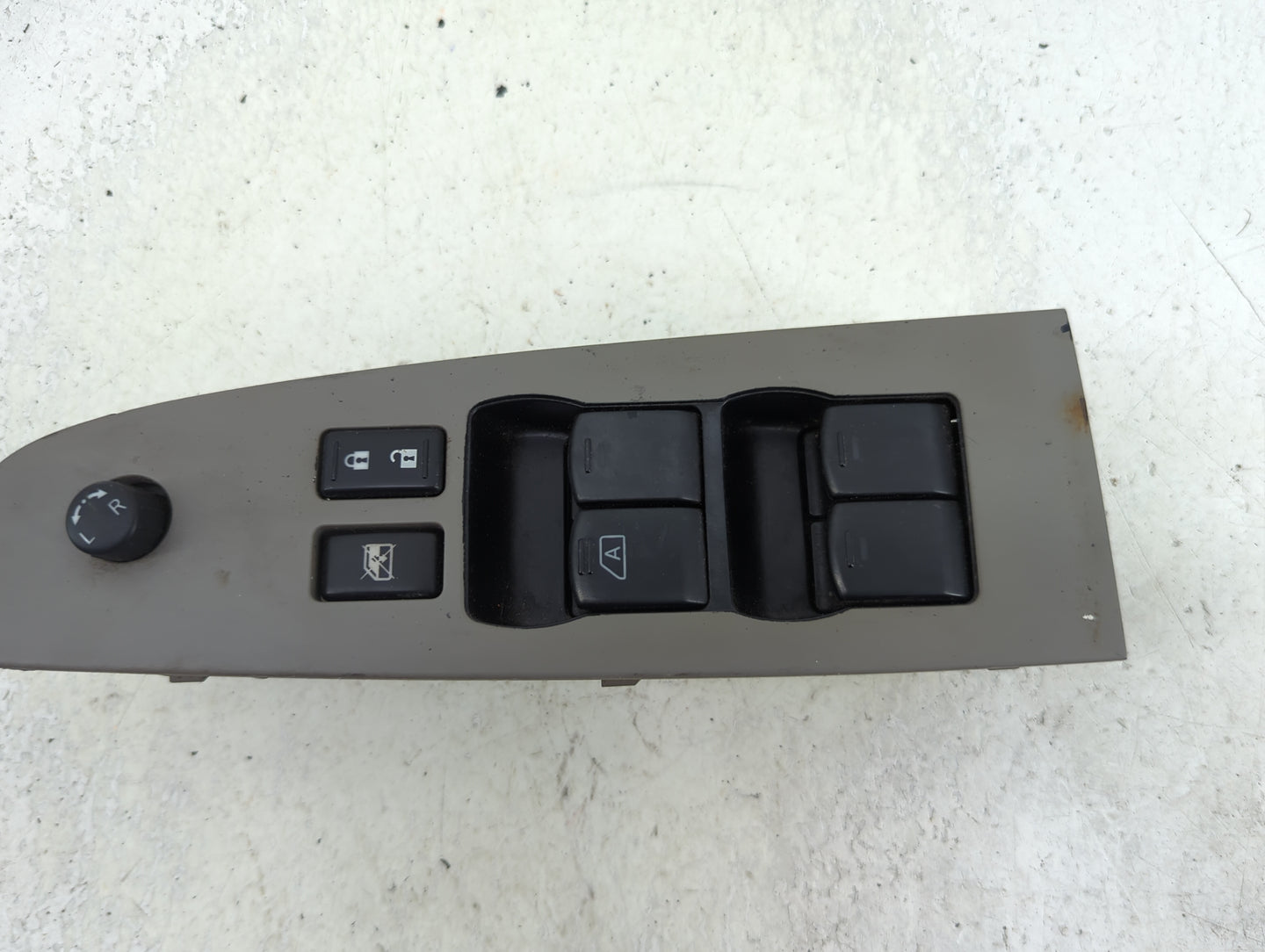 2007-2013 Nissan Altima Master Power Window Switch Replacement Driver Side Left P/N:25401 JA40A 25401 1719 Fits OEM Used Aut