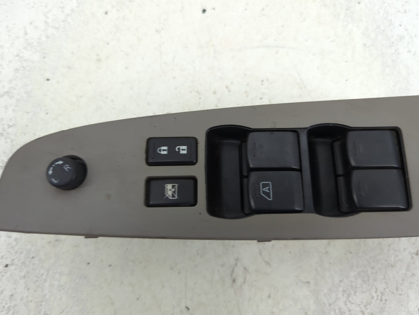 2007-2013 Nissan Altima Master Power Window Switch Replacement Driver Side Left P/N:25401 JA40A 25401 1719 Fits OEM Used Aut