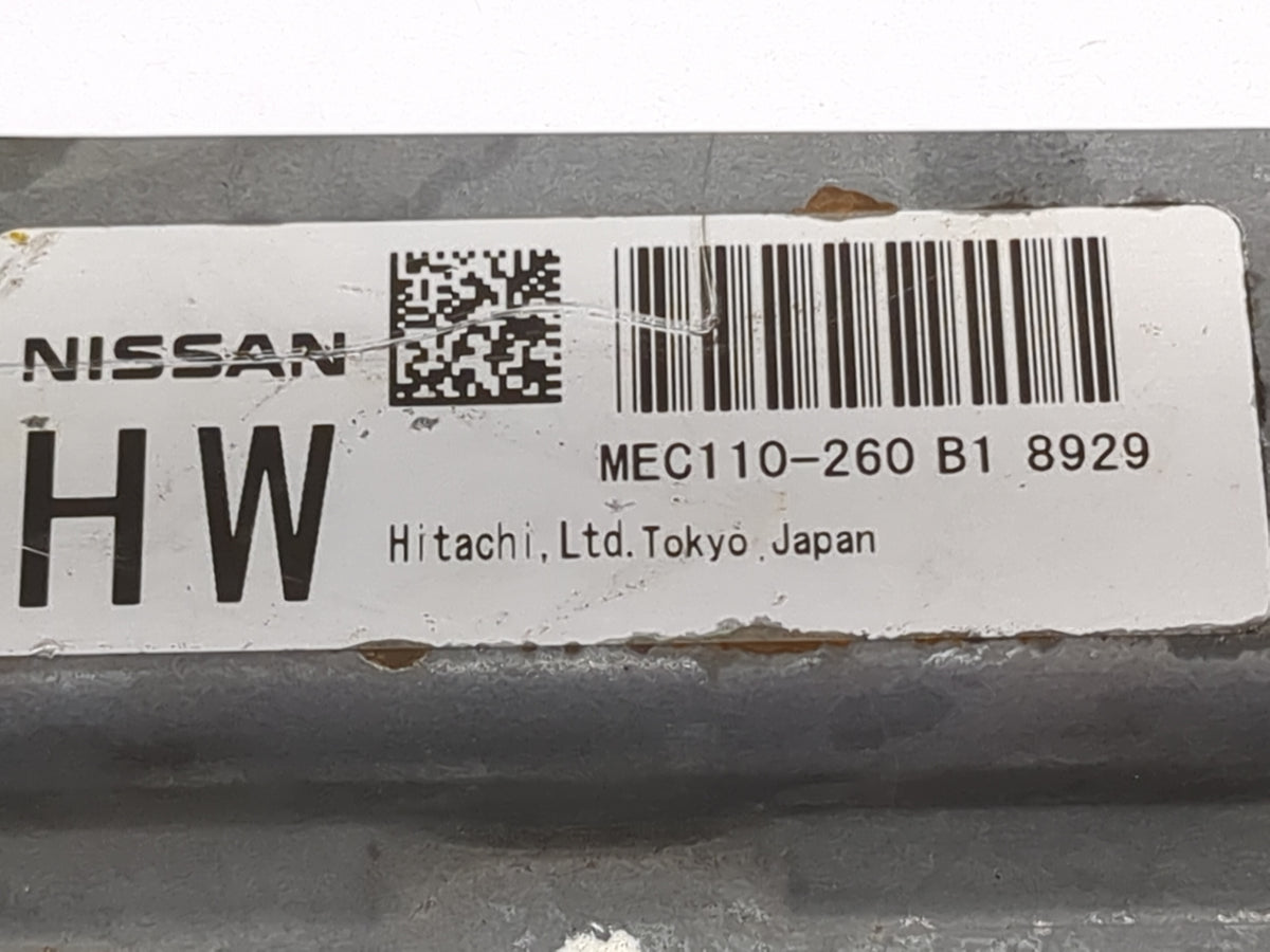 2009 Nissan Altima PCM Engine Control Computer ECU ECM PCU OEM P/N:MEC110-260 B1 Fits OEM Used Auto Parts - Oemusedautoparts