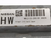 2009 Nissan Altima PCM Engine Control Computer ECU ECM PCU OEM P/N:MEC110-260 B1 Fits OEM Used Auto Parts - Oemusedautoparts