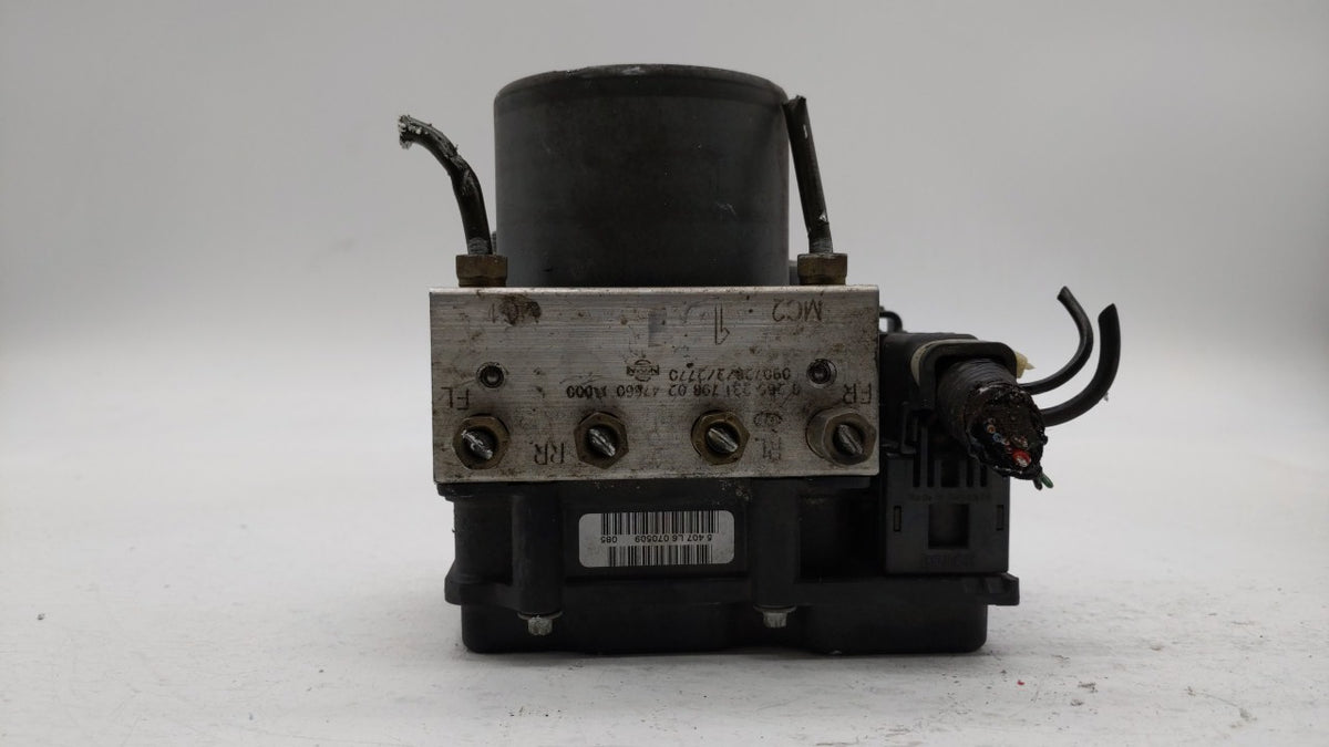2007-2009 Nissan Altima Anti-Lock Brake ABS Pump Module Actuator OEM P/N:0 265 231 798 47600 JA000 Fits Fits 2007 2008 2009 