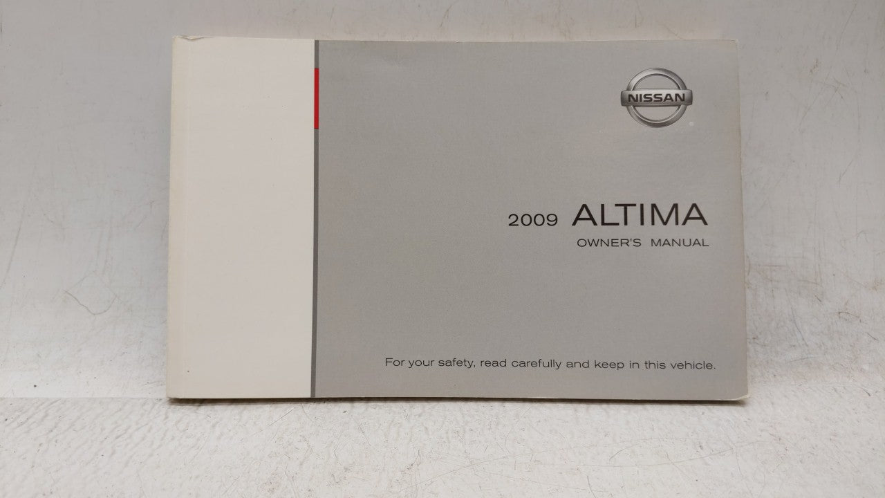 2009 Nissan Altima Owners Manual Book Guide OEM Used Auto Parts - Oemusedautoparts1.com