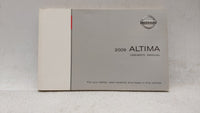 2009 Nissan Altima Owners Manual Book Guide OEM Used Auto Parts - Oemusedautoparts1.com