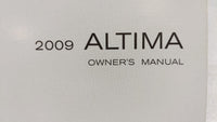 2009 Nissan Altima Owners Manual Book Guide OEM Used Auto Parts - Oemusedautoparts1.com