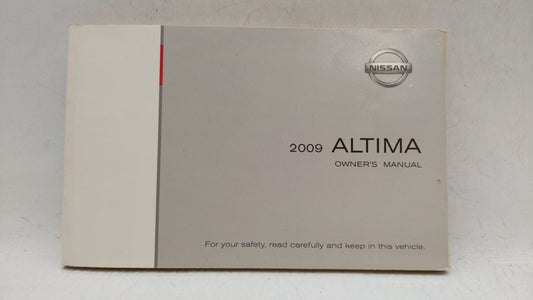 2009 Nissan Altima Owners Manual Book Guide OEM Used Auto Parts - Oemusedautoparts1.com