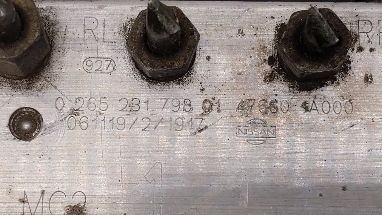 2007-2009 Nissan Altima ABS Pump Control Module Replacement P/N:0 265 231 798 47600 JA000, 0 265 800 556 Fits Fits 2007 2008