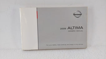 compare product 2009 Nissan Altima Owners Manual Book Guide OEM Used Auto Parts