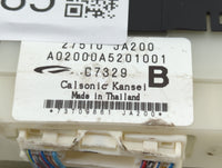 2007-2009 Nissan Altima Climate Control Module Temperature AC/Heater Replacement P/N:27500 JA01A 27510 JA200 Fits OEM Used A