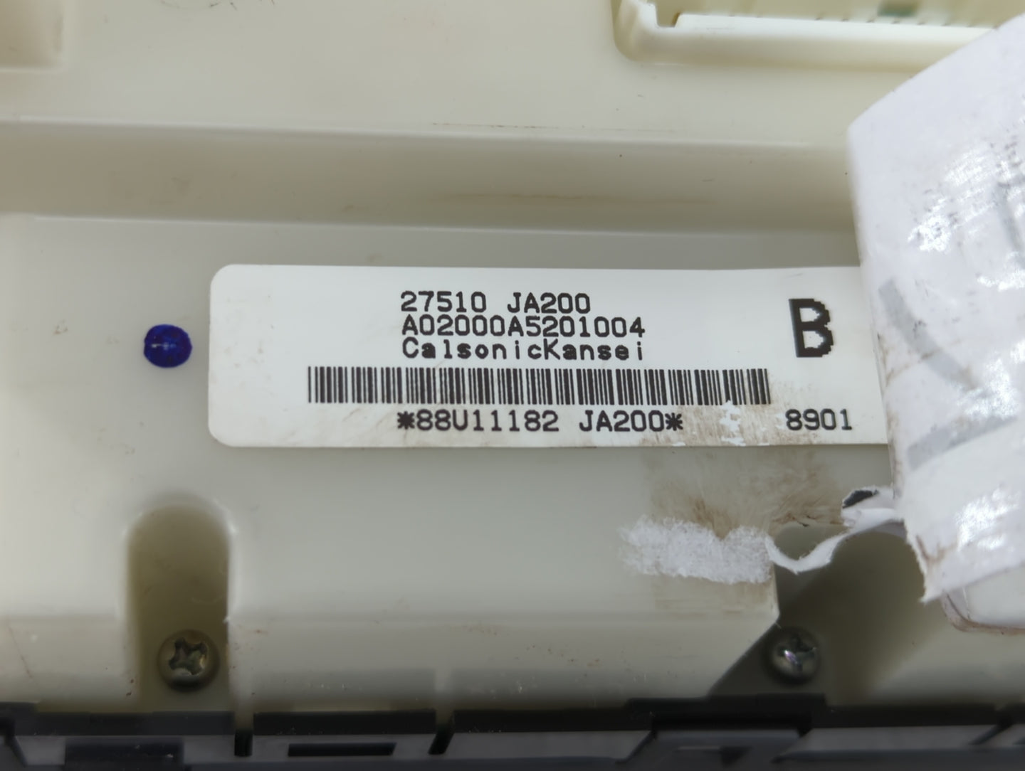 2007-2009 Nissan Altima Climate Control Module Temperature AC/Heater Replacement P/N:27510 JA200 27500 JA01A Fits OEM Used A