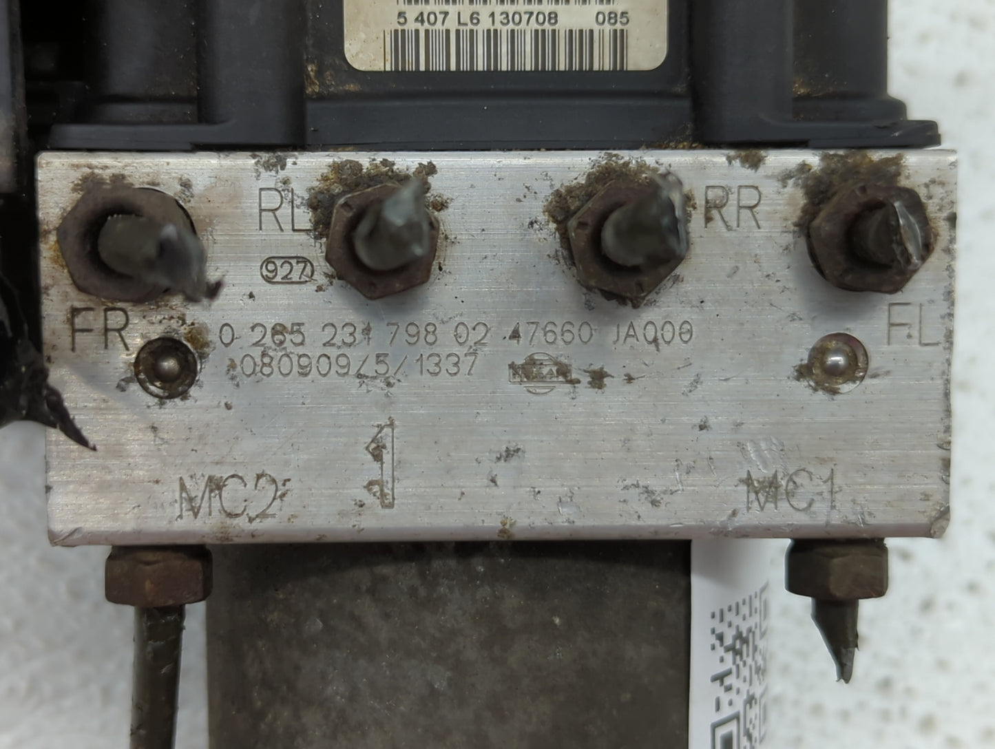 2007-2009 Nissan Altima ABS Pump Control Module Replacement P/N:0 265 231 798 47600 JA000, 0 265 800 556 Fits Fits 2007 2008