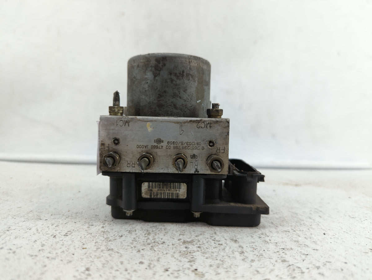 2007-2009 Nissan Altima Anti-Lock Brake ABS Pump Module Actuator OEM P/N:0 265 231 798 47600 JA000 Fits Fits 2007 2008 2009 