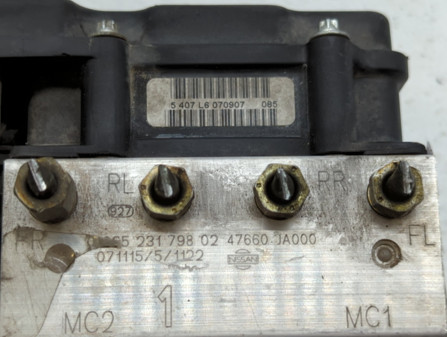 2007-2009 Nissan Altima ABS Pump Control Module Replacement P/N:0 265 231 798 47600 JA000, 0 265 800 556 Fits Fits 2007 2008