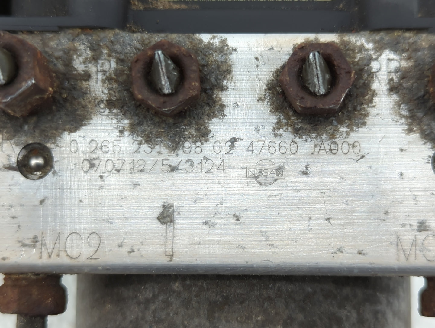 2007-2009 Nissan Altima ABS Pump Control Module Replacement P/N:0 265 231 798 47600 JA000, 0 265 800 556 Fits Fits 2007 2008