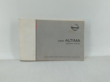 2009 Nissan Altima Owners Manual Book Guide OEM Used Auto Parts - Oemusedautoparts1.com