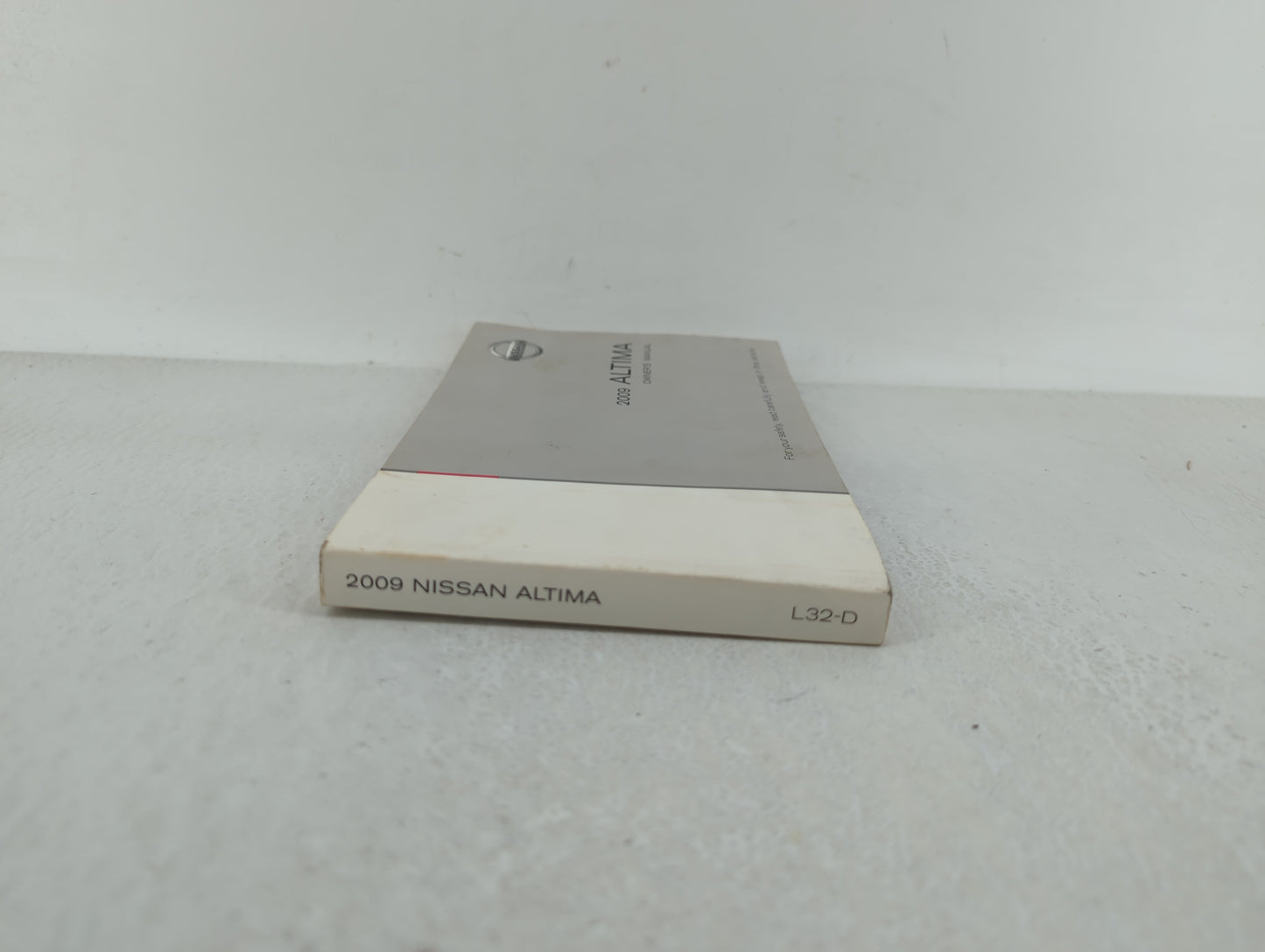 2009 Nissan Altima Owners Manual Book Guide OEM Used Auto Parts - Oemusedautoparts1.com