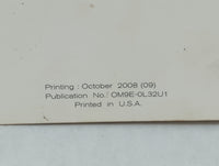 2009 Nissan Altima Owners Manual Book Guide OEM Used Auto Parts - Oemusedautoparts1.com