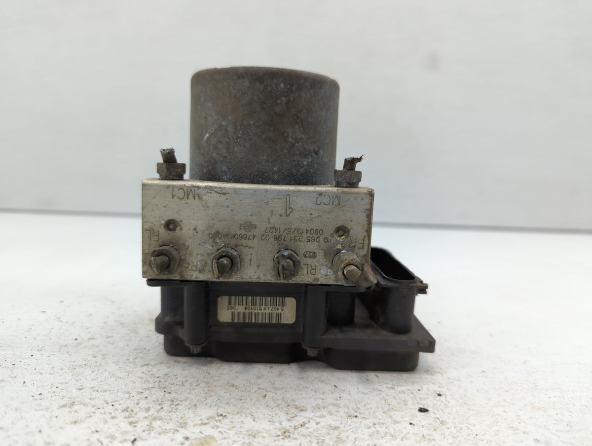 2007-2009 Nissan Altima Anti-Lock Brake ABS Pump Module Actuator OEM P/N:0 265 231 798 47600 JA000 Fits Fits 2007 2008 2009 