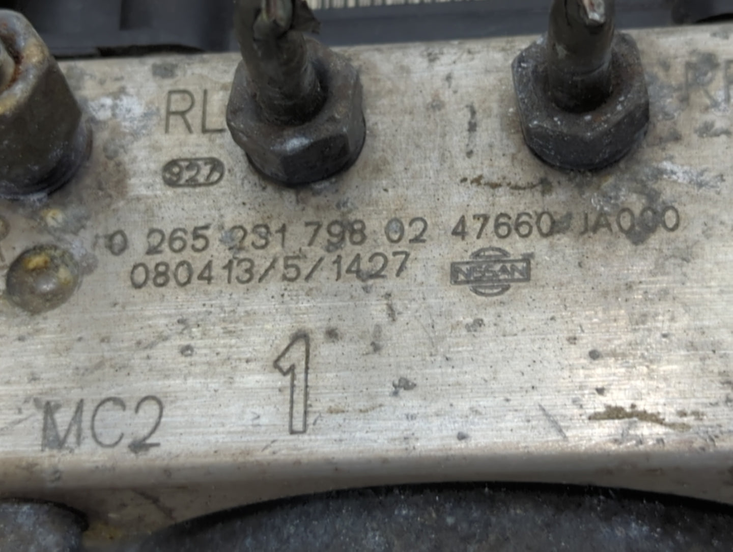 2007-2009 Nissan Altima ABS Pump Control Module Replacement P/N:0 265 231 798 47600 JA000, 0 265 800 556 Fits Fits 2007 2008