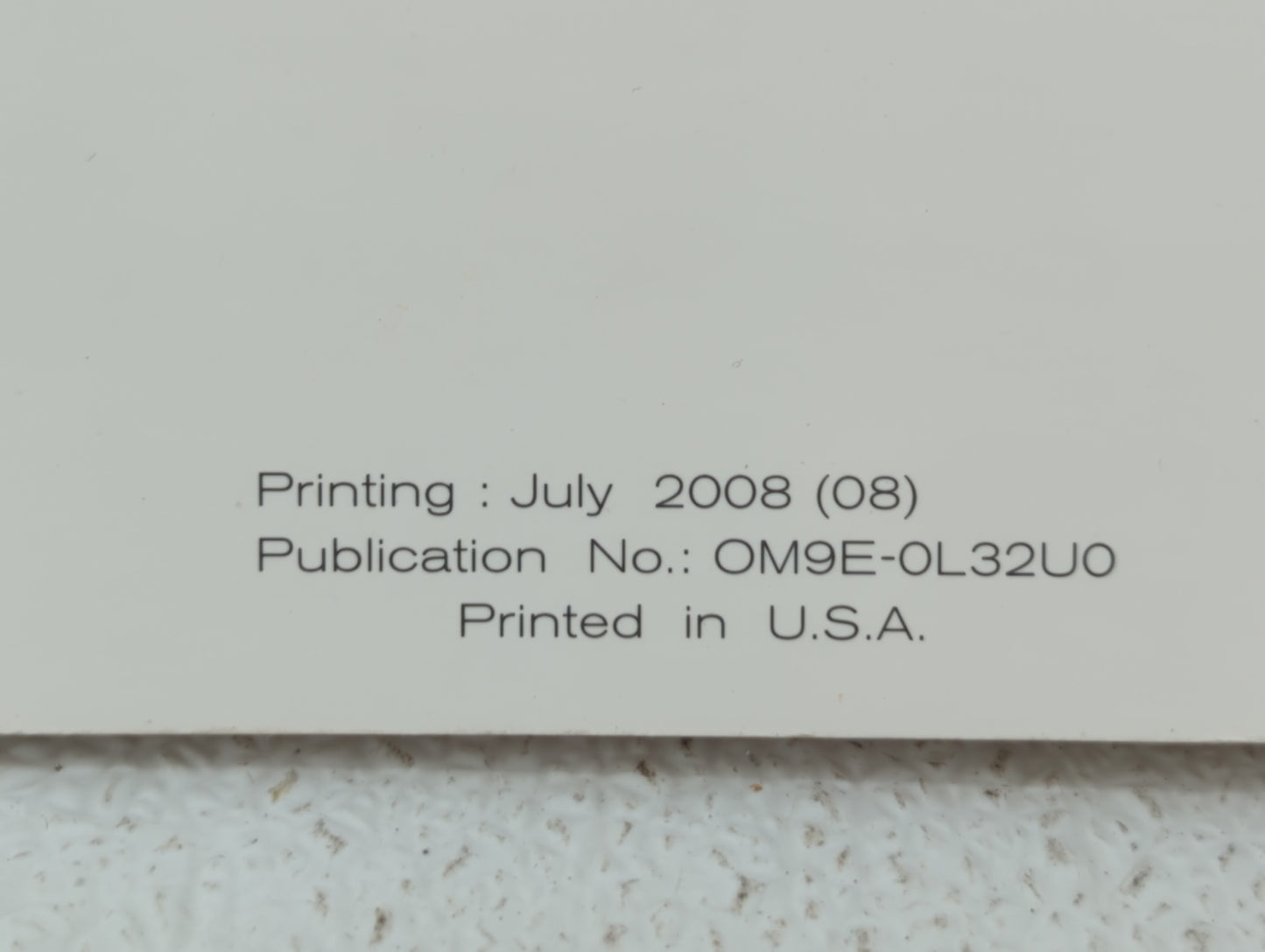 2009 Nissan Altima Owners Manual Book Guide OEM Used Auto Parts - Oemusedautoparts1.com