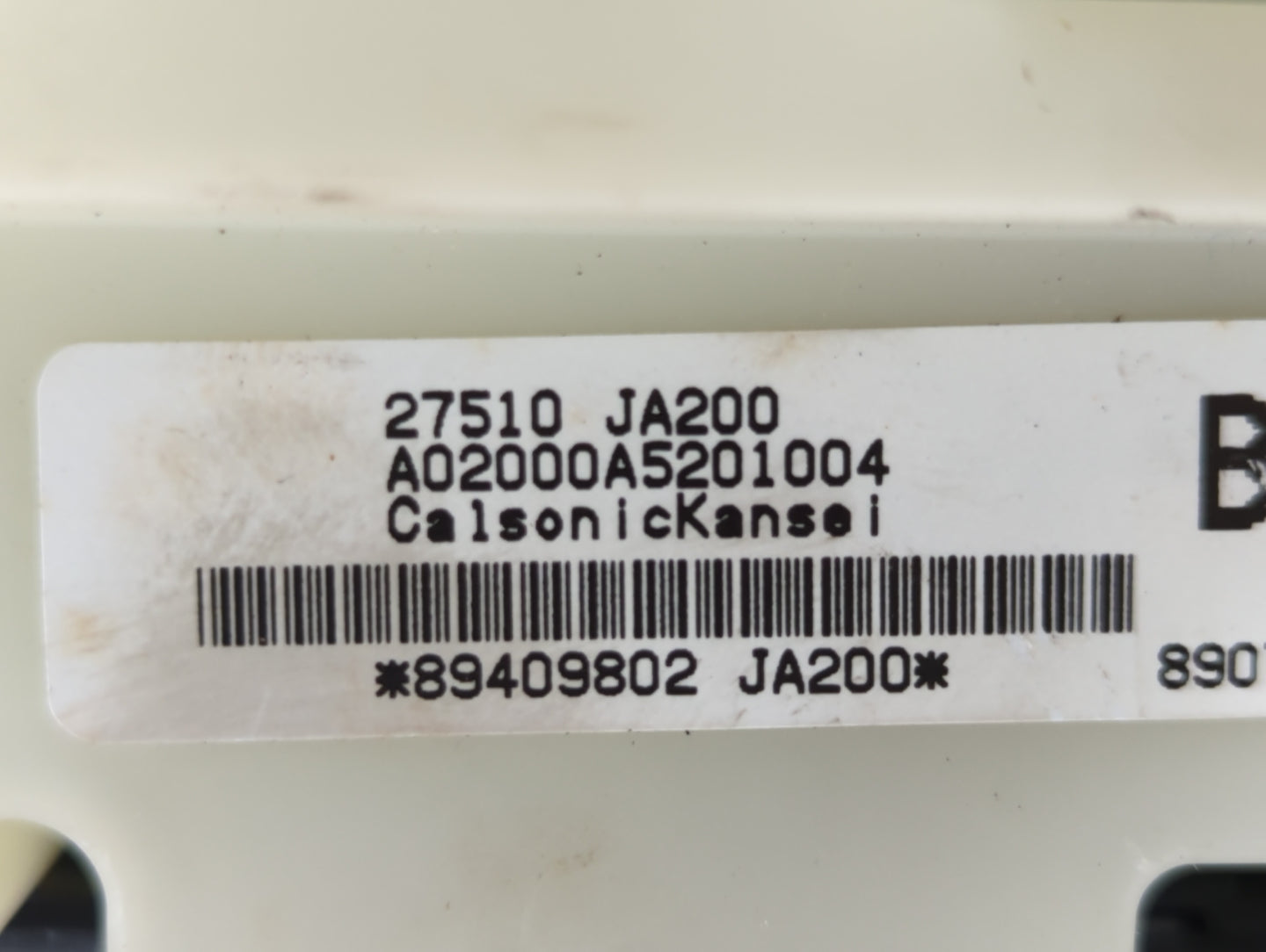 2007-2009 Nissan Altima Climate Control Module Temperature AC/Heater Replacement P/N:27510 JA200 27500 JA01A Fits OEM Used A