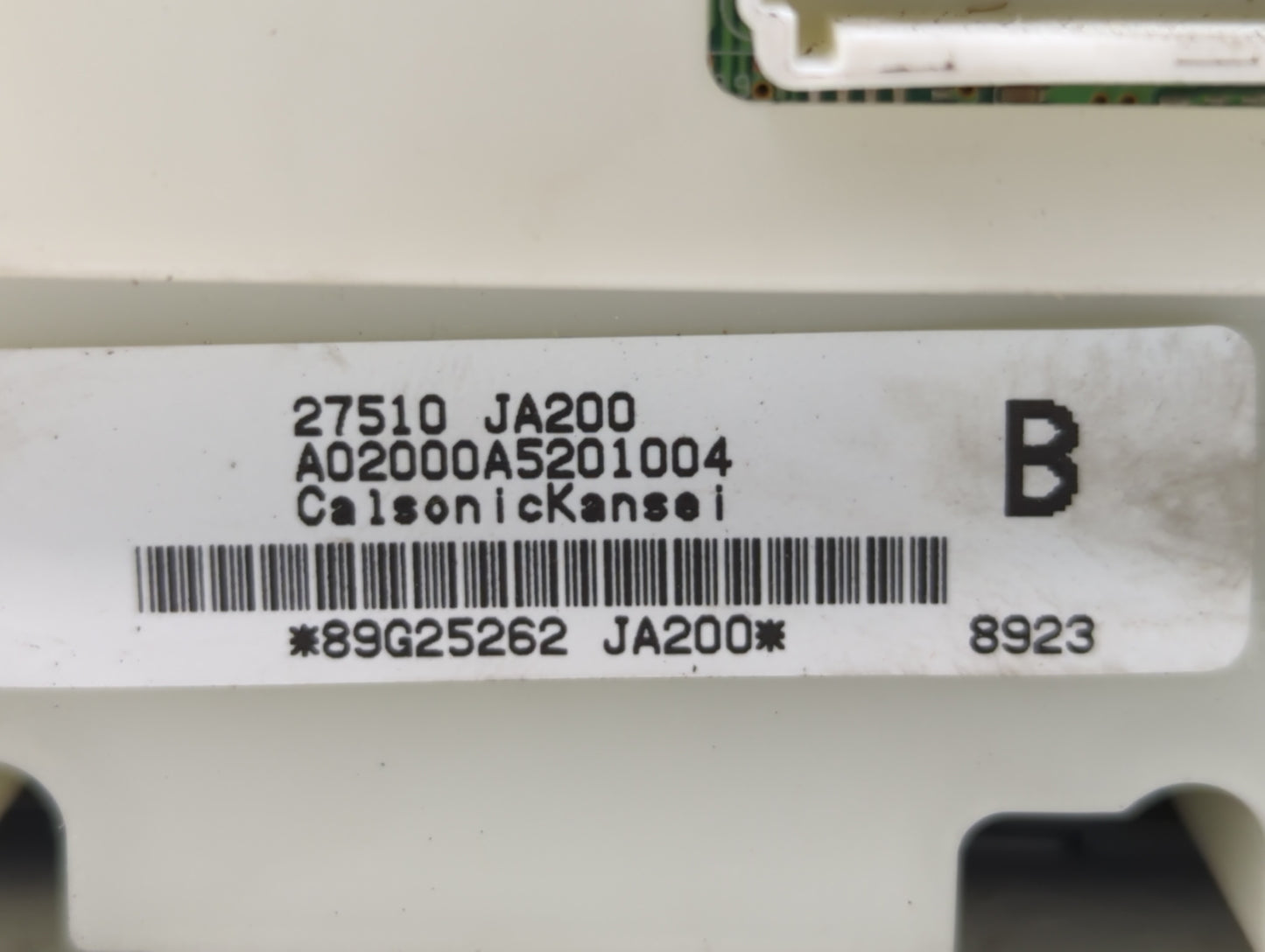 2007-2009 Nissan Altima Climate Control Module Temperature AC/Heater Replacement P/N:27510 JA200 27500 JA01A Fits OEM Used A