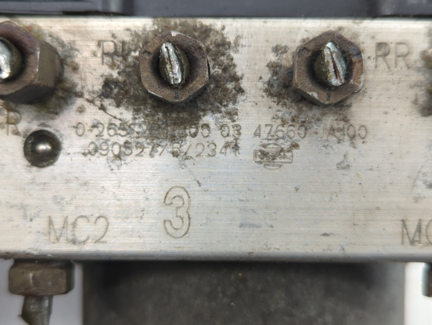 2007-2009 Nissan Altima ABS Pump Control Module Replacement P/N:47660 JA100 Fits Fits 2007 2008 2009 OEM Used Auto Parts - O