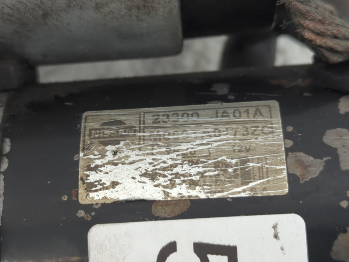 2007-2013 Nissan Altima Car Starter Motor Solenoid OEM P/N:23300 IA01A Fits Fits 2007 2008 2009 2010 2011 2012 2013 OEM Used