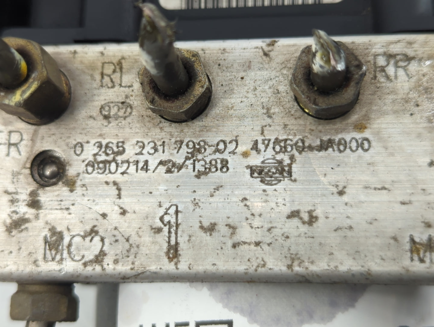 2008-2009 Nissan Altima ABS Pump Control Module Replacement P/N:47660 JA000 47660 JB10A Fits Fits 2008 2009 OEM Used Auto Pa